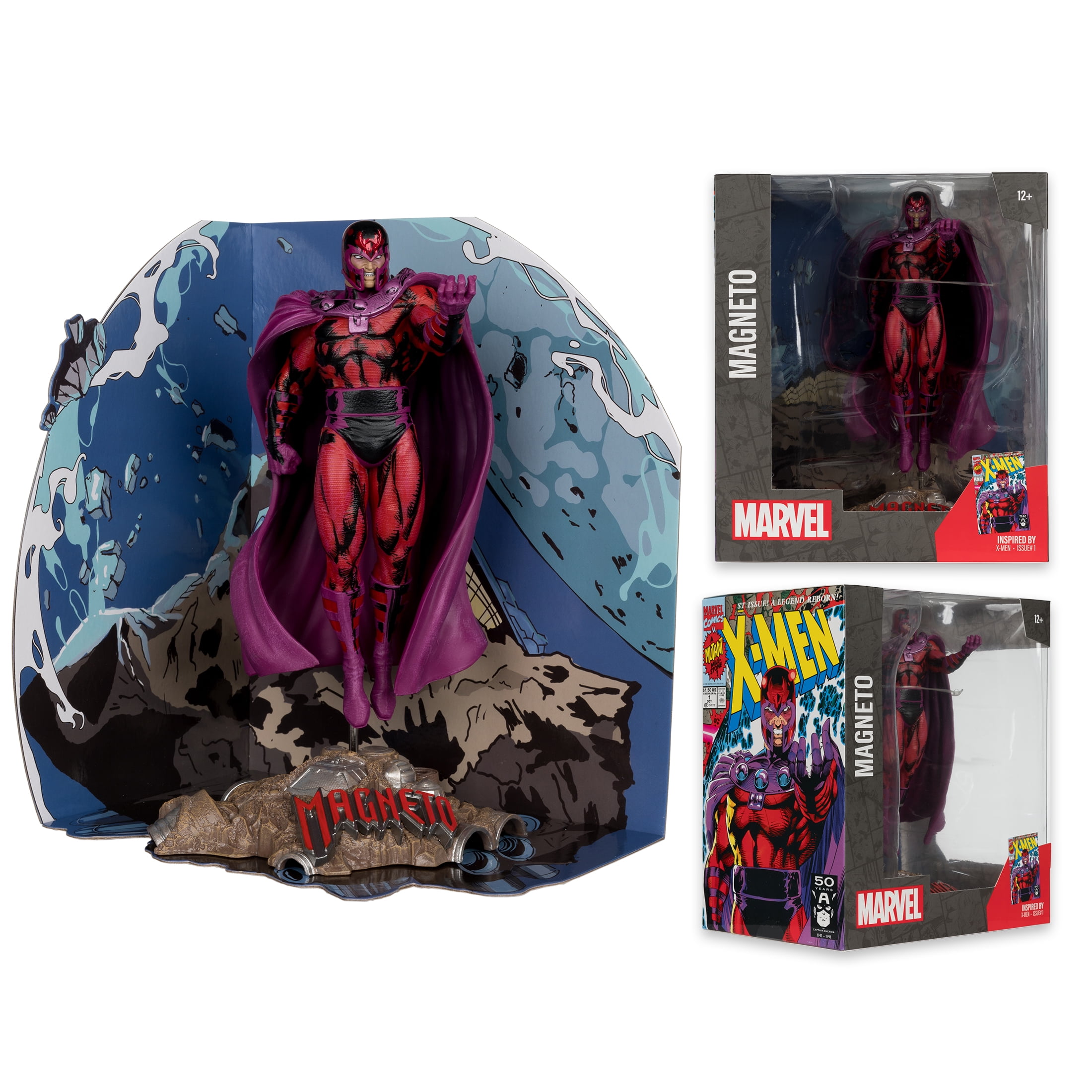 Magneto (X-Men #1) 1:10th Scale Collectible Figure w/Scene - McFarlane Toys