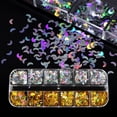 thumbnail image 6 of GHOONEY Moon Star Sequins Glitter for Resin Shaker Filler DIY Epoxy Resin Molds Fillings Material Nail Art Sequins Glitters, 6 of 7