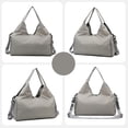 thumbnail image 4 of Yoga Bag for Women, Sports Fitness Hand Luggage Bag, Wear-Resistant Large Capacity Storage Bag for Travel and Workout Gear, 4 of 9