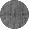 thumbnail image 1 of Ahgly Company Indoor Round Abstract Gray Modern Area Rugs, 8' Round, 1 of 4
