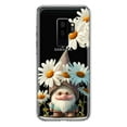 thumbnail image 1 of For Samsung Galaxy S9 Plus Cute Gnome White Daisy Flowers Floral Design Hybrid,iPhone 16 Plus, 1 of 8