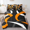 thumbnail image 1 of Erosebridal Geometric Stripe Bedding Queen Size,Abstract Artwork Comforter Sets with Sheets,Geometry Lines Decor,Reversible,Lightweight,7 Pieces, 1 of 5