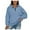 Light Blue Sweatshirts 1PC, variant on MEZZALL Women Sweatshirts Solid Color Long Sleeve Half Zip Lapel Collar Athletic Stylish Comfortable For All Day Wear Basic Daily Outdoor Breathable Travel Tops