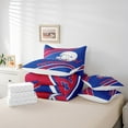 thumbnail image 4 of Erosebridal Sport Football Bed in a Bag King size,Stripes Bedding King Size,Room Decorative,Reversible,Ultra Soft,7pcs, 4 of 5