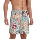 thumbnail image 2 of Fotbe Trendy Floral Design Pantalones Cortos de Pijama para Hombre, Ropa de Dormir, Pantalones de Pijama Cortos para Hombre-Large, 2 of 6