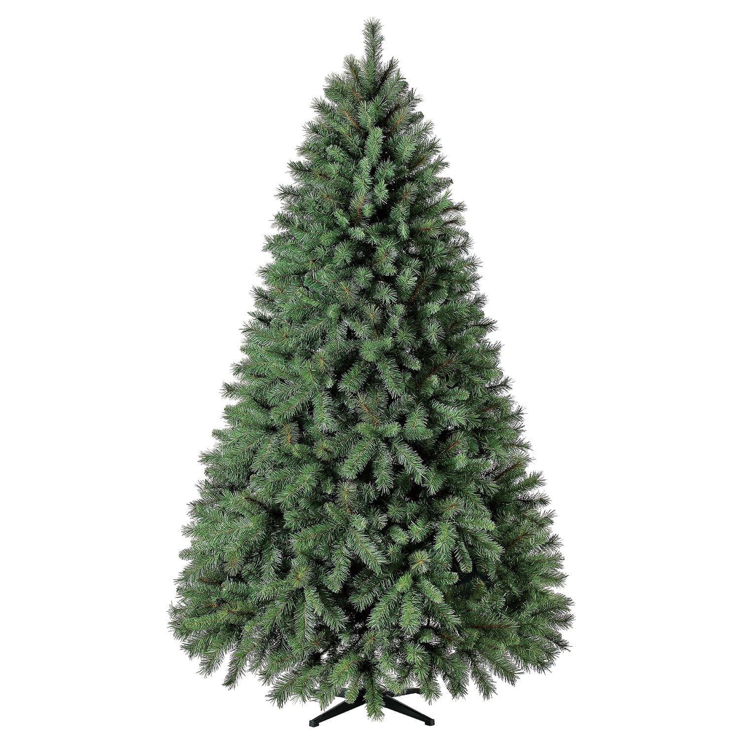 Christmas Tree 32 inch Green Tinsel Fiber Optic Concord Decor Office Home 