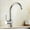 Chrome, variant on Wall Mounted Chrome/Black Kitchen Faucet Single Cold Wall Faucets 360 Degree Swivel Folding Water Tap Single Handle with Aerator Black