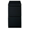 thumbnail image 3 of Hirsh 23" Deep Mobile Pedestal File Cabinet 2 Drawer File-File, Letter Width, Black, 3 of 7