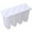 white_Hot#214, variant on Popsicle with Lid | Reusable Durable Ice Maker Tray | 4 Compartment Multi-Flavor Ice Pop Freezer Box | Heat Resistant | Easy Release | 6.69x3.93x1.77 in | White | Eco-Friendly
