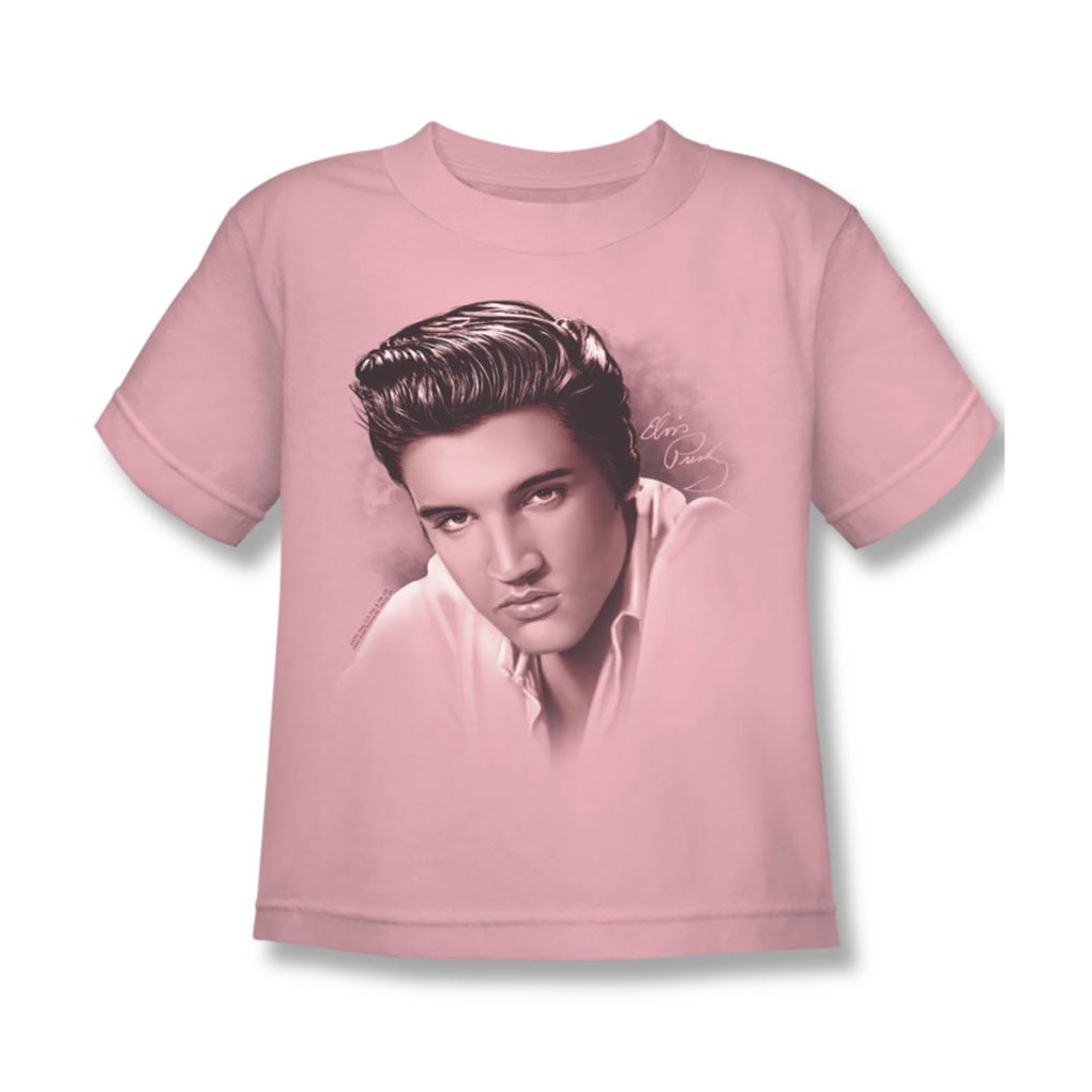 Elvis Presley - Little Boys The Stare T-Shirt In Pink - Walmart.com