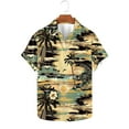 thumbnail image 4 of Chiccall Mens Hawaiian Summer Shirts Plus Size Tropical Beach Graphic Shirt Big Short Sleeve Printed Tops for Men, 4 of 4
