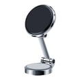 thumbnail image 1 of ​10-Point Magnetic Car Phone Mount 360° Rotatable Dashboard Holder Foldable Alloy Magnet Vehicle Mounting Bracket Strong Stable Phone Grip for Cars Trucks SUVs (Black 0.3lb)​, 1 of 5
