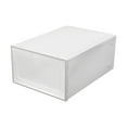 Walmart 20 Pack Foldable Plastic Shoe Box, Stackable Sneaker Storage ...