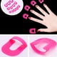 thumbnail image 2 of Plantillas de esmalte de uñas para adultos, soporte de uñas reutilizable para pintar uñas, tiras de punta francesa, aplicador protector de uñas a prueba de derrames, 2 uds., 2 of 5