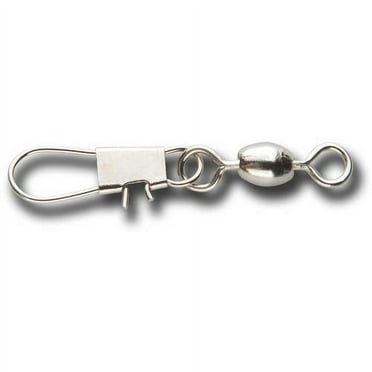 Eagle Claw Nickel Barrel Interlock Snap Swivel