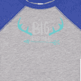 thumbnail image 4 of Inktastic Big Brother, Deer Antlers, Arrow - Blue Gray Boys Baby Bodysuit, 4 of 5