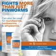 PinRid Pinworm Treatment Parasite Pyrantel Pamoate 250 mg 12 Chewable Tablets Family