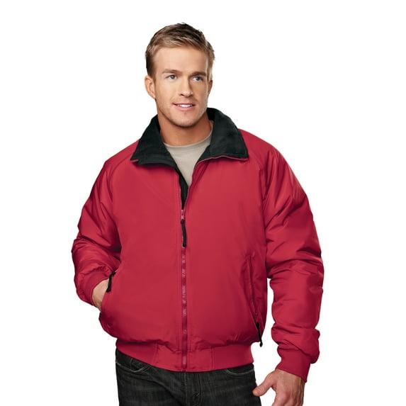 Tri-Mountain Mountaineer 8800 Nylon 3 Season Jacket, 2X-Large, Red/Black