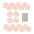 thumbnail image 1 of Flores artificiales hortensias con arreglos florales de tallo para accesorios de fotos decorativas de bricolaje para el hogar Decoración de bodas de Rosa, 1 of 8