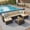 7-Piece Beige, variant on Aiho All-Weather 5 Pieces Outdoor Sectional Sofa with PE Rattan, Outdoor Patio Furniture Set with Soft Cushions and Coffee Table, For Backyard, Porch, Balcony, Poolside, Garden, Patio-Gray