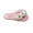 Pink, variant on Lolmot Womens Winter Fuzzy Cute Flower Thong Flip Flops Beach Clip Toe Slide Anti-Slip Casual Open Toe Platform Slippers House Slippers