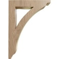 thumbnail image 3 of Ekena Millwork 1 3/4"W x 7 1/2"D x 10 1/2"H Medium Thorton Wood Bracket, Mahogany (6-Pack), 3 of 4