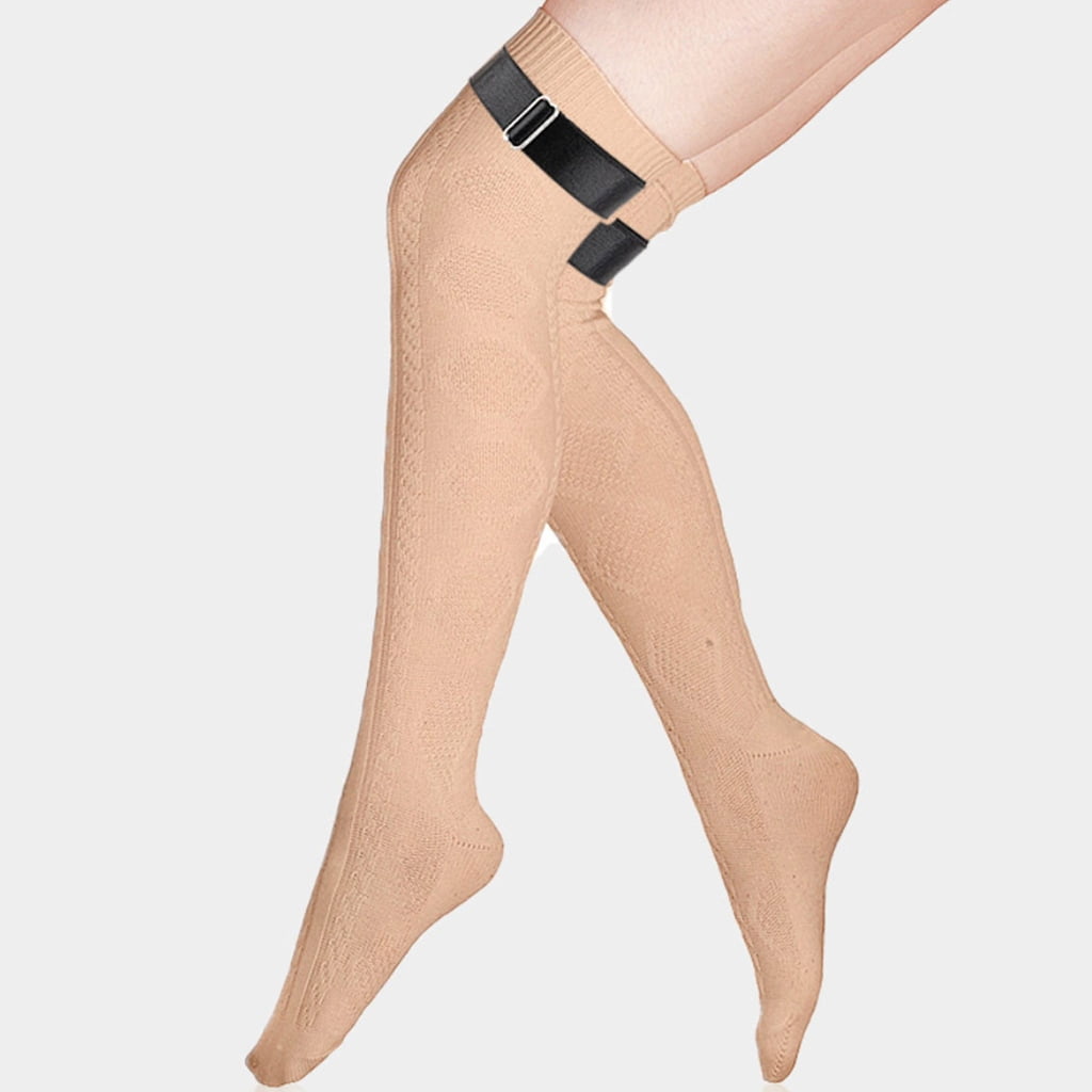 walmart garter belts Women's Sexy Lace Garter Belt with 6 Straps Metal Clip Suspender for Thigh  High Stockings main image 0