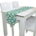thumbnail image 3 of EREHome Cute Penguin Table Runner 13x70 Inches Blue Table Top Decoration, 3 of 5