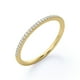 thumbnail image 3 of JeenMata Anillo de Bodas de Media Eternidad con Diamantes de 0,15 Uds - Anillo de Matrimonio - Anillo de Oro - Oro Amarillo de 10 K, 3 of 6