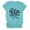 Blue, variant on Women's Please Don't Be Rude Graphic Print Round Neck Short Sleeve Casual Comfortable T-Shirt Top