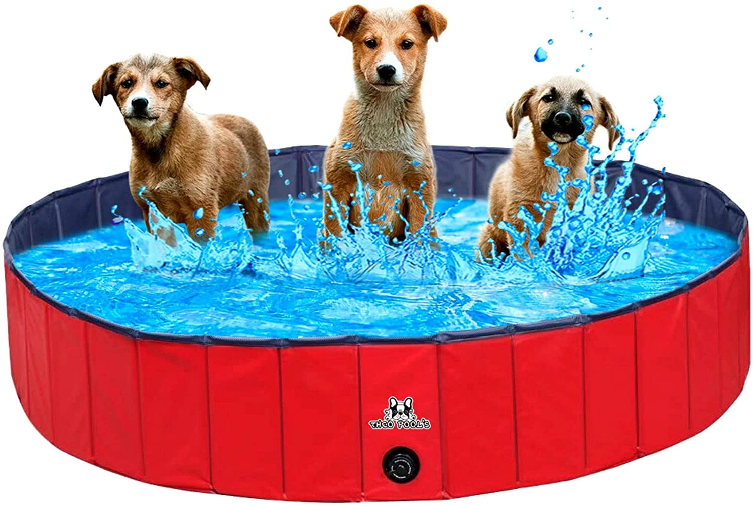 HTAIGUO XXL Foldable Dog Pet Bath HTAIGUO Large Outdoor Kiddie Swimming Bathing Station xl