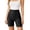 02# Black, variant on Slip Shorts for Under Dress Women Chafing Seamless High-Wasited Shapewear Short Workout Biker Shorts Complexion One Size