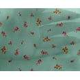 thumbnail image 4 of oneOone Georgette Viscose Fabric Leaves & Flower Floral Print Sewing Fabric BTY 42 Inch Wide, 4 of 4