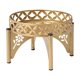 thumbnail image 2 of Soporte para plantas de hierro forjado, suelo de pie, portamacetas interiores exteriores de un solo nivel, estantería metálica, balcón, salón, decoración del hogar, 2 of 6