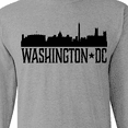 thumbnail image 4 of Inktastic Washington Dc City Skyline Long Sleeve T-Shirt, 4 of 5