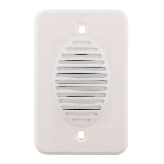 W-Box Technologies 1GANGCHIM Single Gang 3-Tone Chime, 12-24Vdc, White