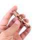 thumbnail image 3 of 1 pieza de moda Spinner para la yema del dedo bolas de acero rodamiento alivio del estrés EDC manos Foucs juguete (cobre), 3 of 5