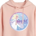thumbnail image 3 of Frozen - Winter - Beautiful In My Own Way - Juniors Cropped Pullover Hoodie, 3 of 5