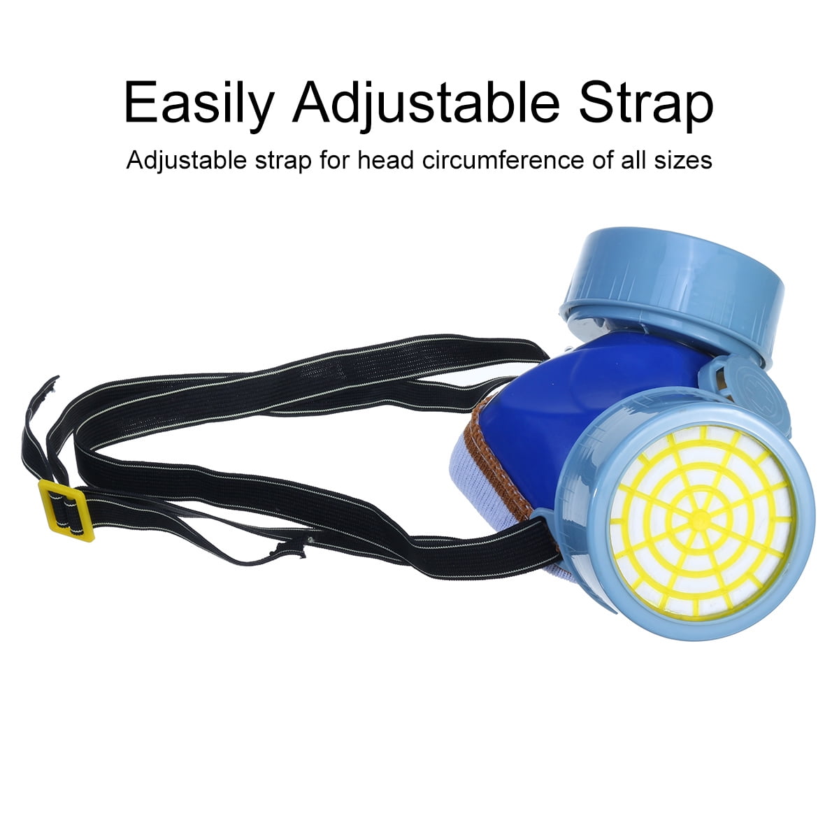 Facepiece Respirator Painting Spraying For Full Face View Gas Mask