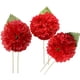 thumbnail image 1 of 3Pcs Horquillas para El Cabello de para Novias Palo de cabellero Nupcial Flor Artificial rojo, 1 of 9