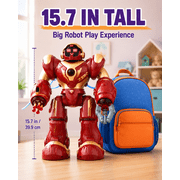 Holyton 5088 Smart RC Robot for Kids, Large Programmable STEM Toy Gift for kids Ages 4–9