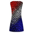thumbnail image 5 of SZJXBUY Womens Dresses Keyhole 4th of July Summer Dresses for Women 2024 Memorial Day Garden Flag Patriots Sundress Keyhole Neck American Girl Dress, 5 of 5
