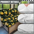 thumbnail image 6 of Uorisanigo Lemon Print RV Dinette Cushion Covers - Elastic Camper Couch Covers for RV Camper Car Bench - Universal Fit & Machine Washable (1 Backrest Cover & 1 Bench Cover), 6 of 7