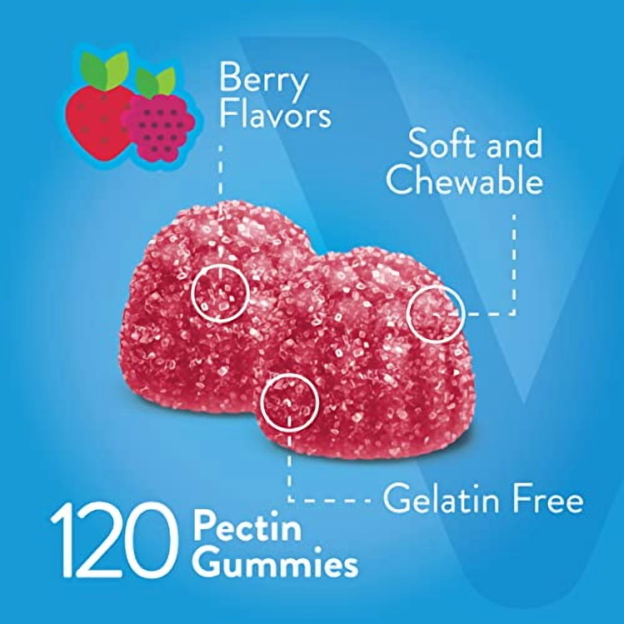 VITEEY Vitamin D3 Gummies 2000 IU,  Bone and Immune Support, Berry Flavor, 60 Count, 2 Pack