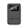 thumbnail image 2 of Transmisor de audio inalámbrico Receptor Adaptador de audio 5.0 compatible con Bluetooth Pantalla digital Sistema de sonido de transmisión de música kenally EL004718-00B, 2 of 2