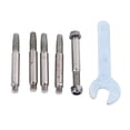 thumbnail image 2 of Chainsaw Sharpener Drill, High Hardness Simple Installation Precise Sharpening Chainsaw Sharpening Kit Frosted Particles  For Small Oil Saw 325, 2 of 8
