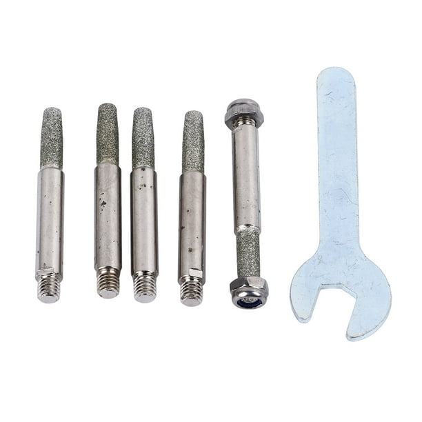 5 afiladores de motosierra, brocas de alta dureza para motosierra, herramienta para afilar motosierra pequeña, 325, grande, 8 cadenas