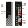 thumbnail image 3 of Dell OptiPlex 9020 High Performance Desktop PC with 20 inch Monitor(HDMI) (Intel Quad Core i5 up to 3.60 GHz, DVD, 8GB RAM, NEW 1TB SSD, KB, Mouse, WiFi, Windows 10 Pro 64-bit)(Refurbished), 3 of 4