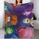 thumbnail image 4 of Manta de tela de superficie vertical súper suave de varios tamaños de Inside Out, acogedora y cálida, adecuada para cama, sofá, campamento, viajes, para todas las estaciones, liviana y compacta de 40, 4 of 8