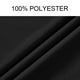 thumbnail image 4 of Mantel Rectangular - Mancha Resistente Arrugas Resistente Manteles, Comedor Mantel para Boda Picnic Interior Exterior Mesa Negro 60 x104, 4 of 9